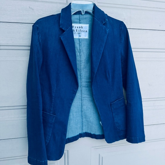 Frank & Eileen Dublin Deep Blue Jean Jacket - Picture 4 of 12